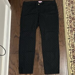 Lilly Pulitzer Kelly textured pant, size 12